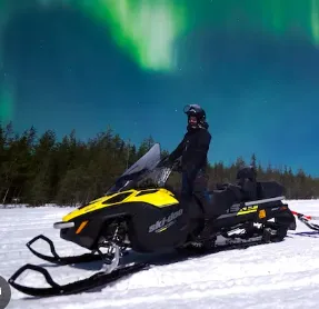 Przejazd skuterem snieżnym 2h 1